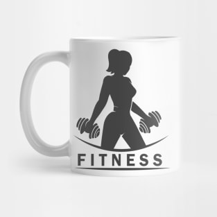 Fitness Club or Center Logo Mug